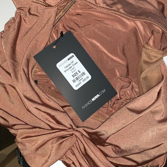 Fashion Nova Off-Shoulder Dress - Picture 5 of 6